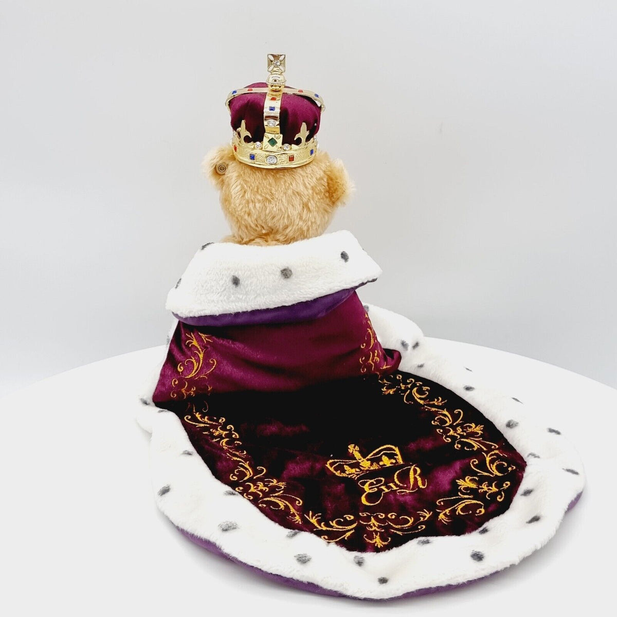 Steiff 664359 Danbury Mint Teddybär Queen Elizabeth II Coronation Bear 28 cm