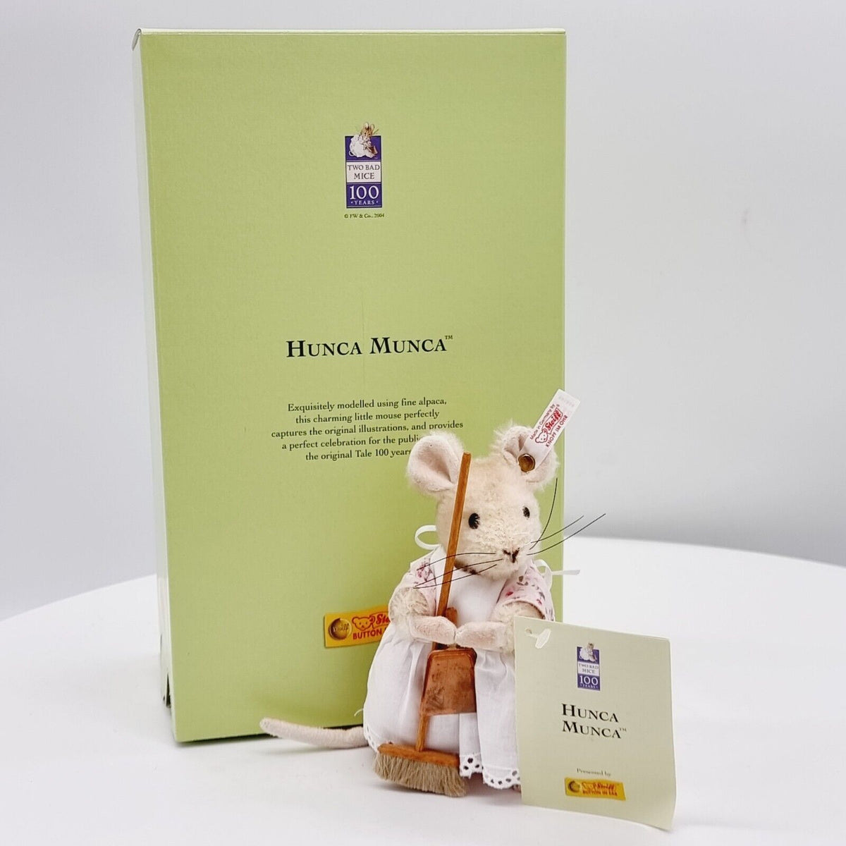 Steiff 661648 Beatrix Potter Hunca Munca Maus limitiert 1500 aus 2004 12 cm