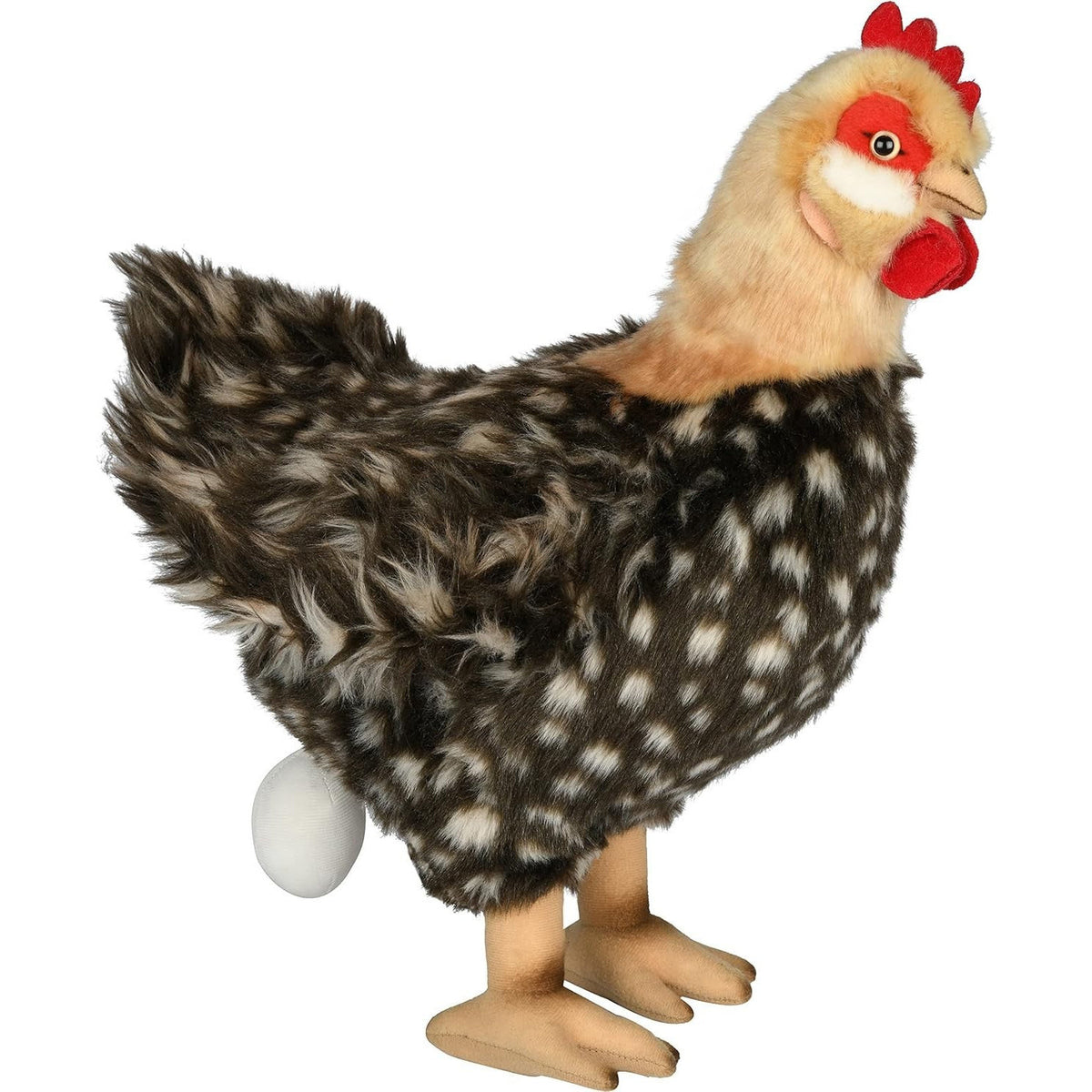 Uni-Toys Henne mit Ei 37 cm Plüsch-Huhn Bogel Plüschtier Kuscheltier