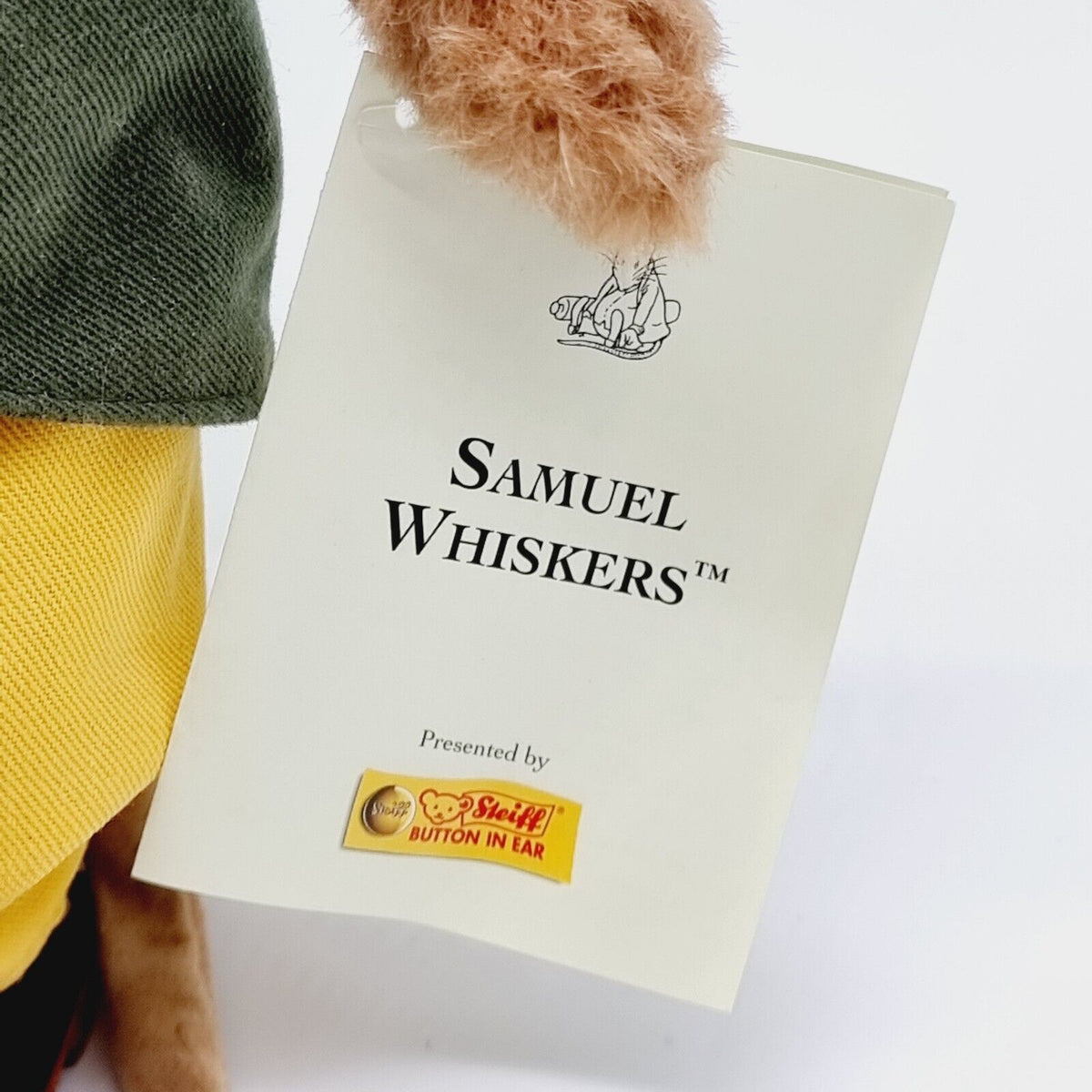 Steiff 662393 Beatrix Potter Samuel Whiskers limitiert 1500 aus 2006 28 cm
