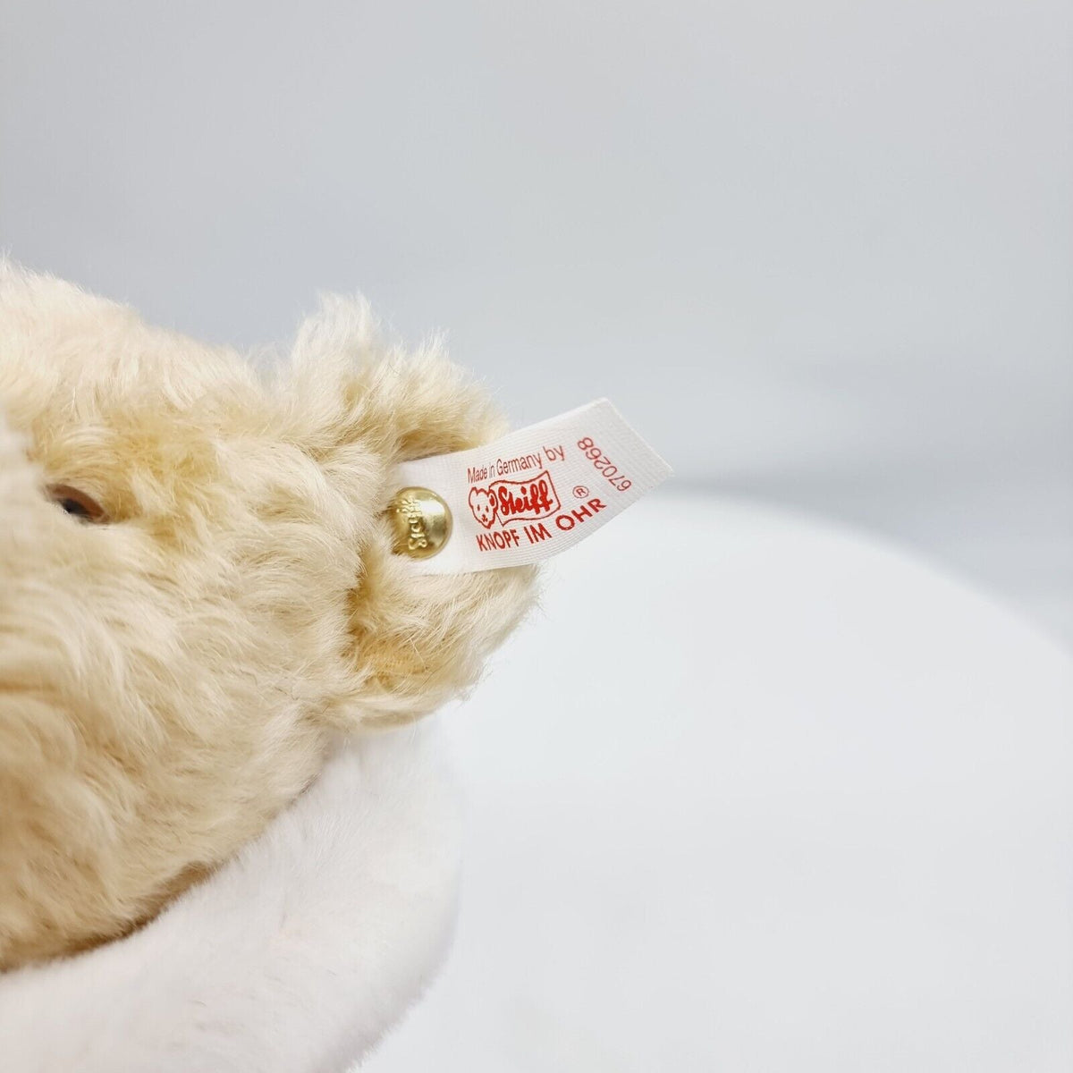 Steiff 670268 Teddybär Nikolaus blond 32 cm limitiert 4000 mit Zertifikat