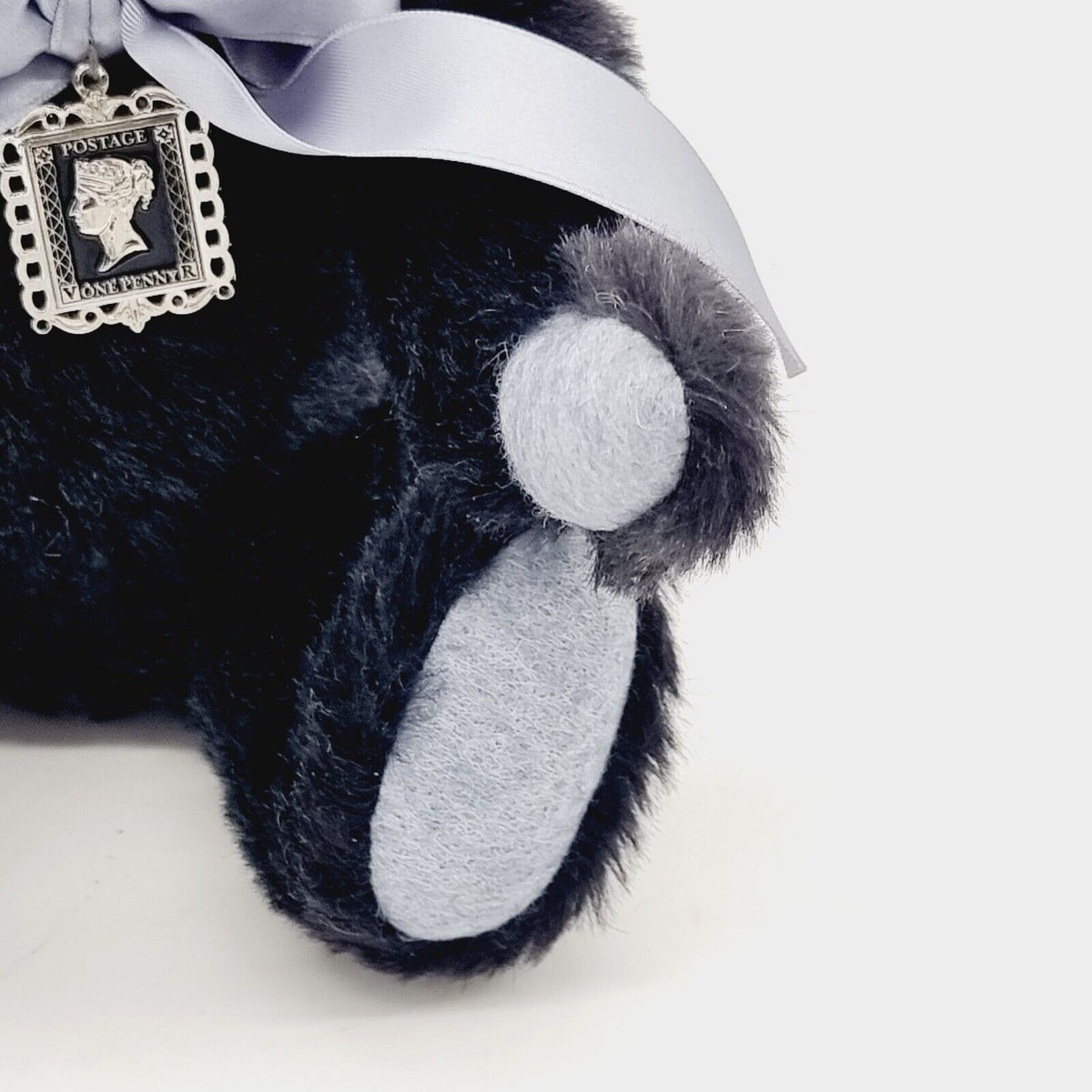 Steiff 690846 Danbury Mint Teddybär Schwarzer Einser Penny Black Bear 28 cm