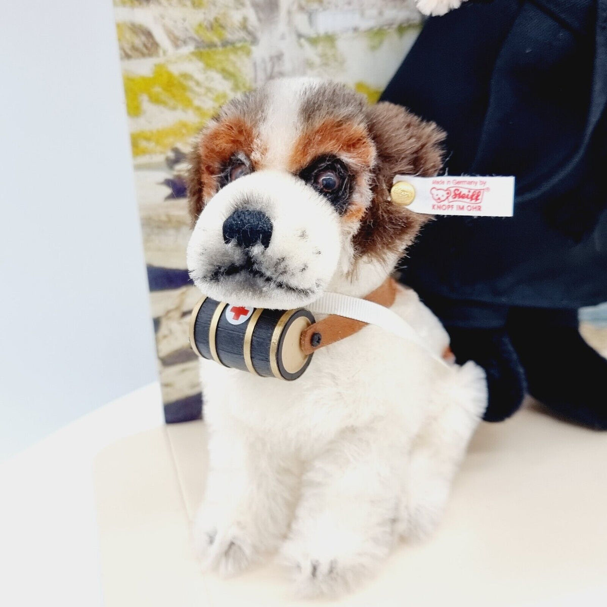 Steiff 993701 Heiliger St. Bernhard mit Barry limitiert 1500 aus 2005