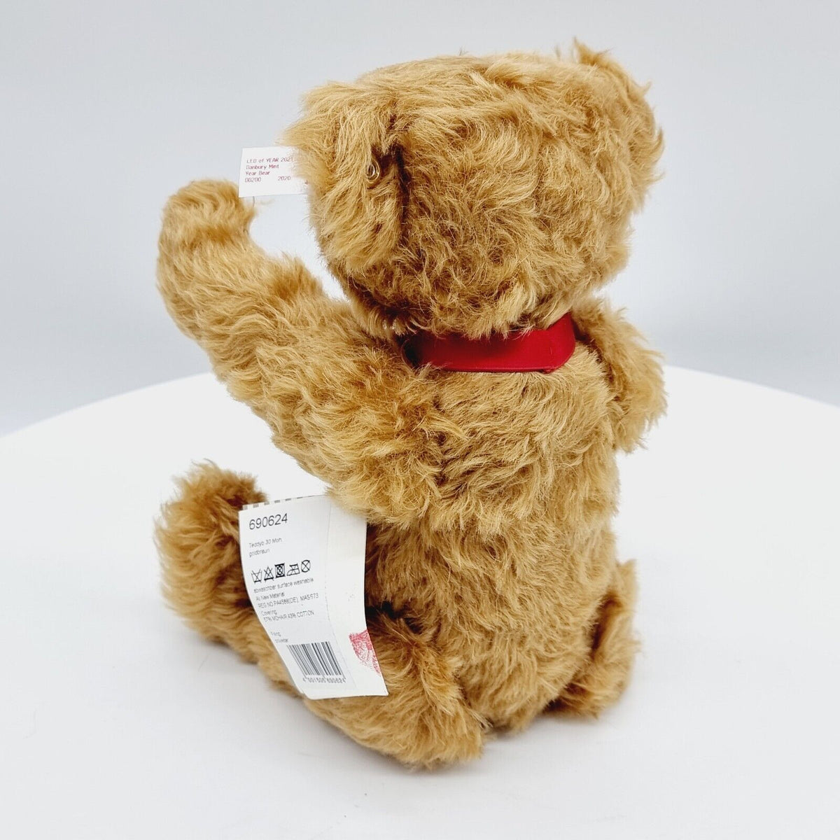 Steiff Danbury Mint 690624 Teddybär Year Bear 2021 limitiert 2021 30 cm Mohair