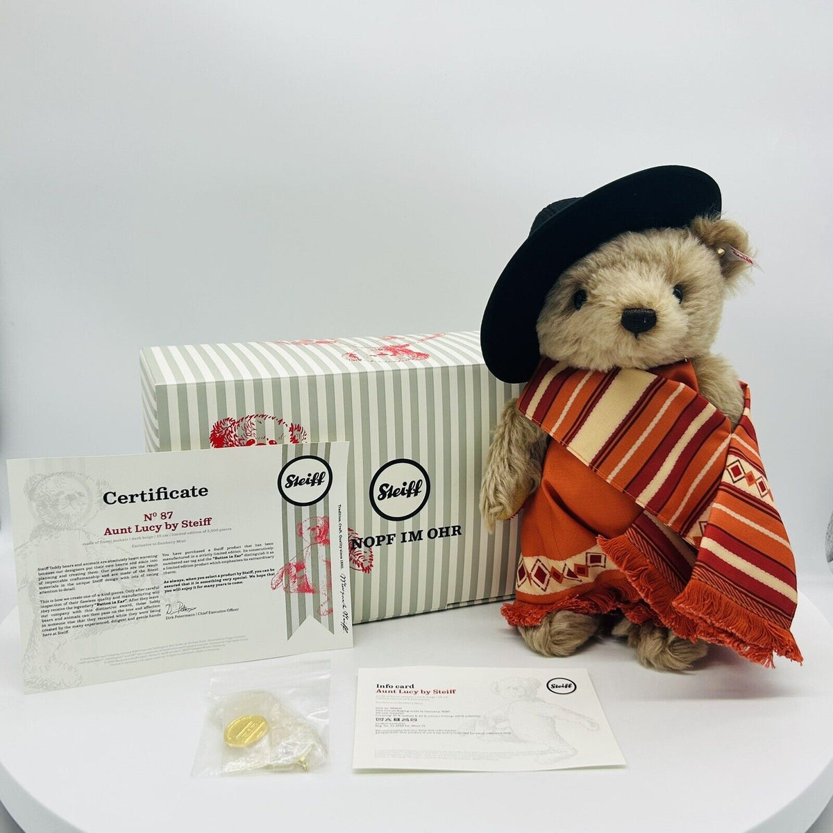 Steiff Danbury Mint 691010 Aunt Lucy aus Paddington limitiert 3000 aus 2020