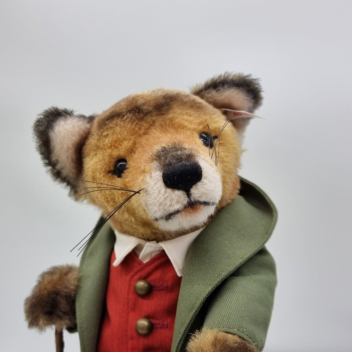 Steiff 662492 Beatrix Potter Mr. Tod limitiert 1500 aus 2007 35 cm Alpaca