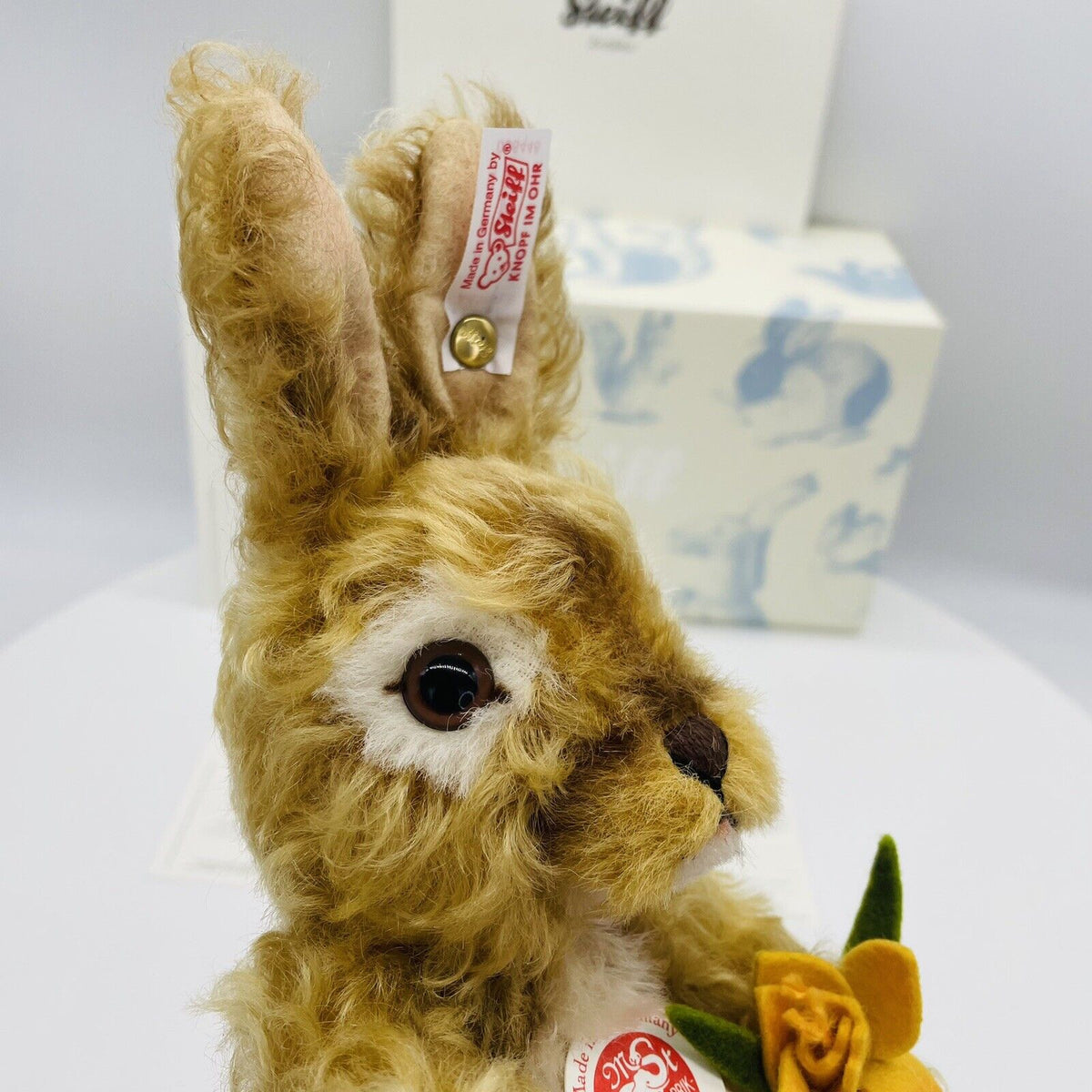 Steiff Niki Hase 036446 limitiert 1500 aus 2010 26cm Mohair