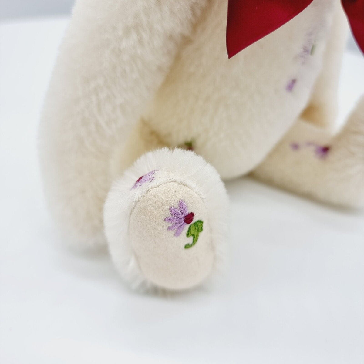 Steiff Teddybär Sommer 2009 656941 limitiert 2009 26cm Mohair mit Blüten