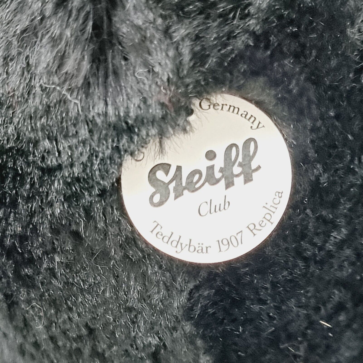 Steiff 420825 Teddybär schwarz Replica 1907 limitiert 3000 aus 2008 40 cm Mohair
