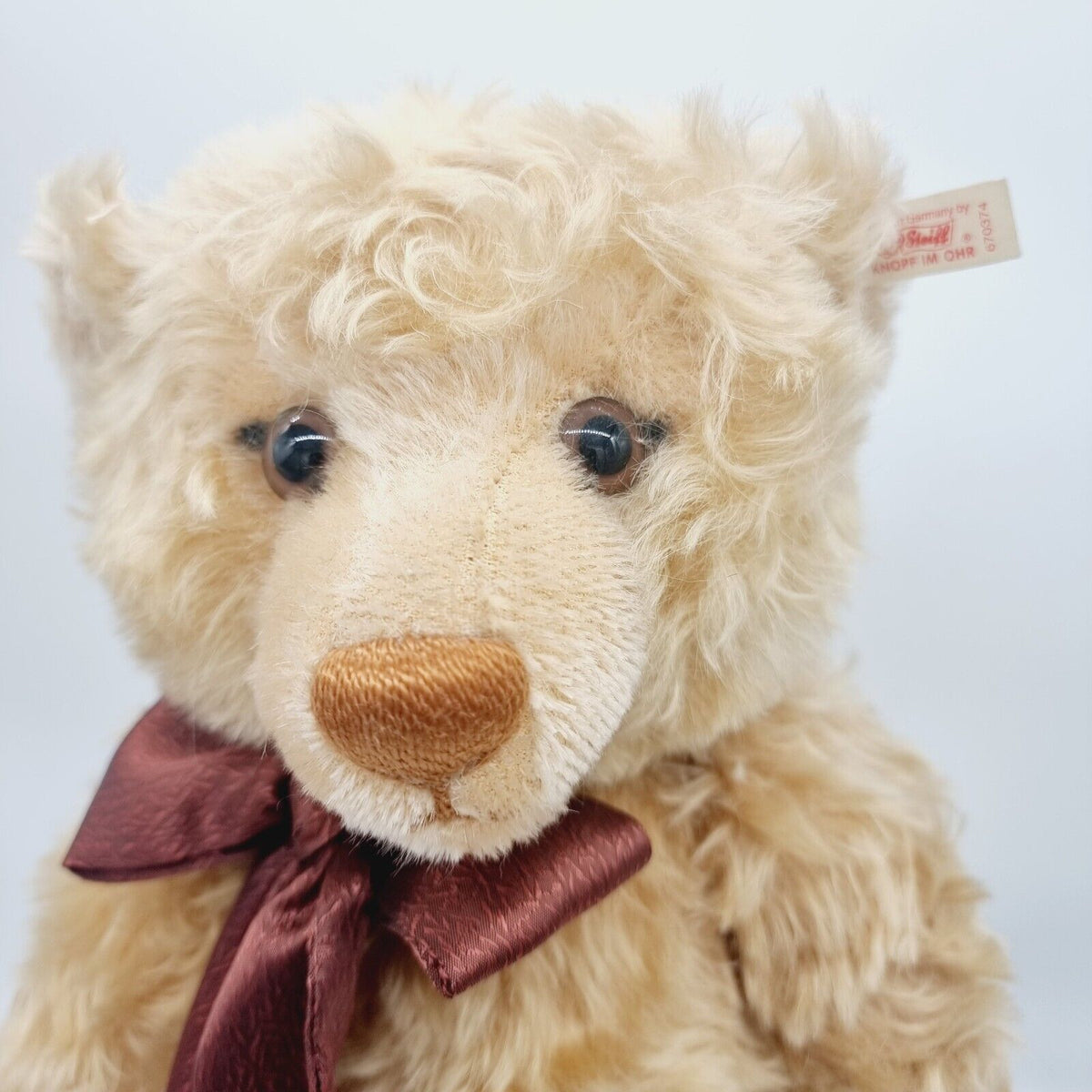 Steiff 670374 Jahrtausend Teddybär blond 43 cm limitiert bis Ende 1999 blond