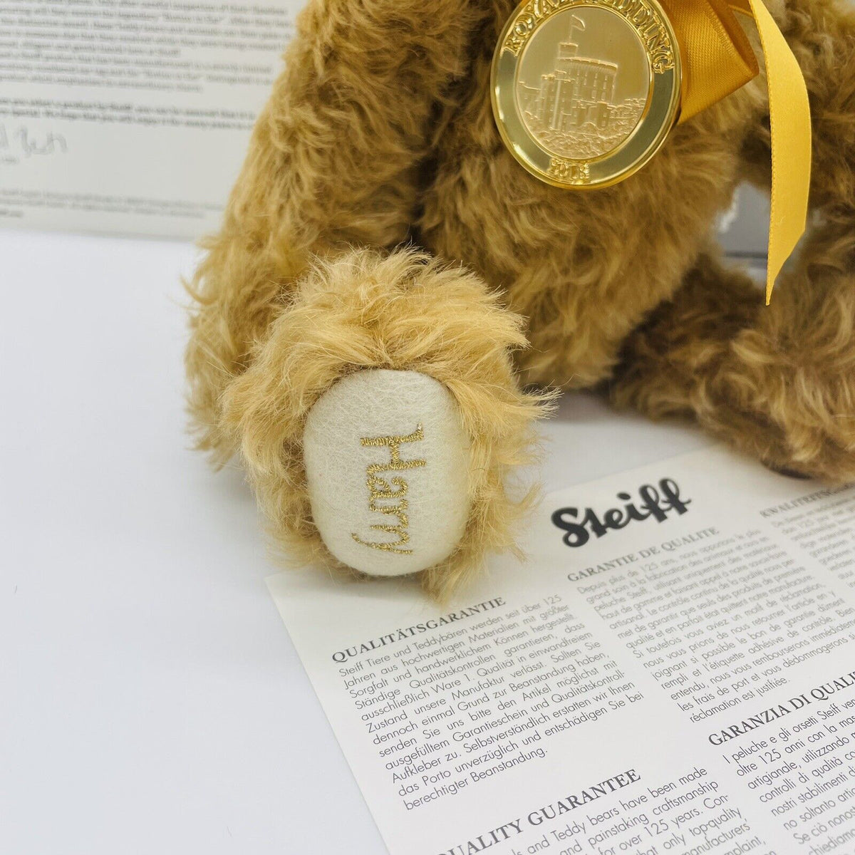 Steiff Teddybär Royale Hochzeit Meghan und Harry 690464 Zeitlimitierung aus 2018