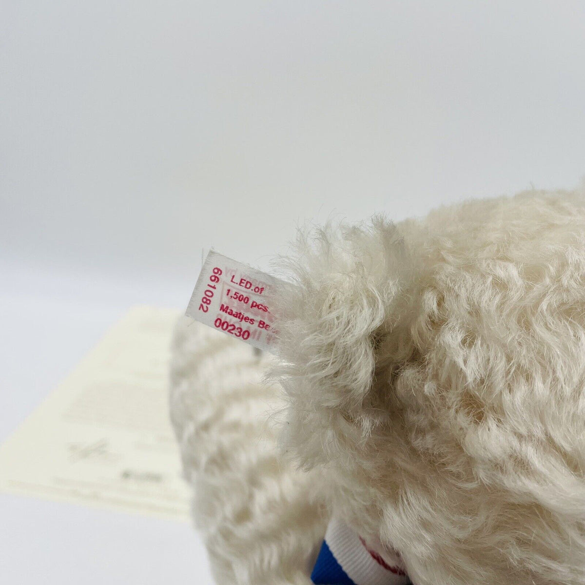 Steiff Maatjes Bär Holland 2003 661082 limitiert auf 1500 Mohair 32cm