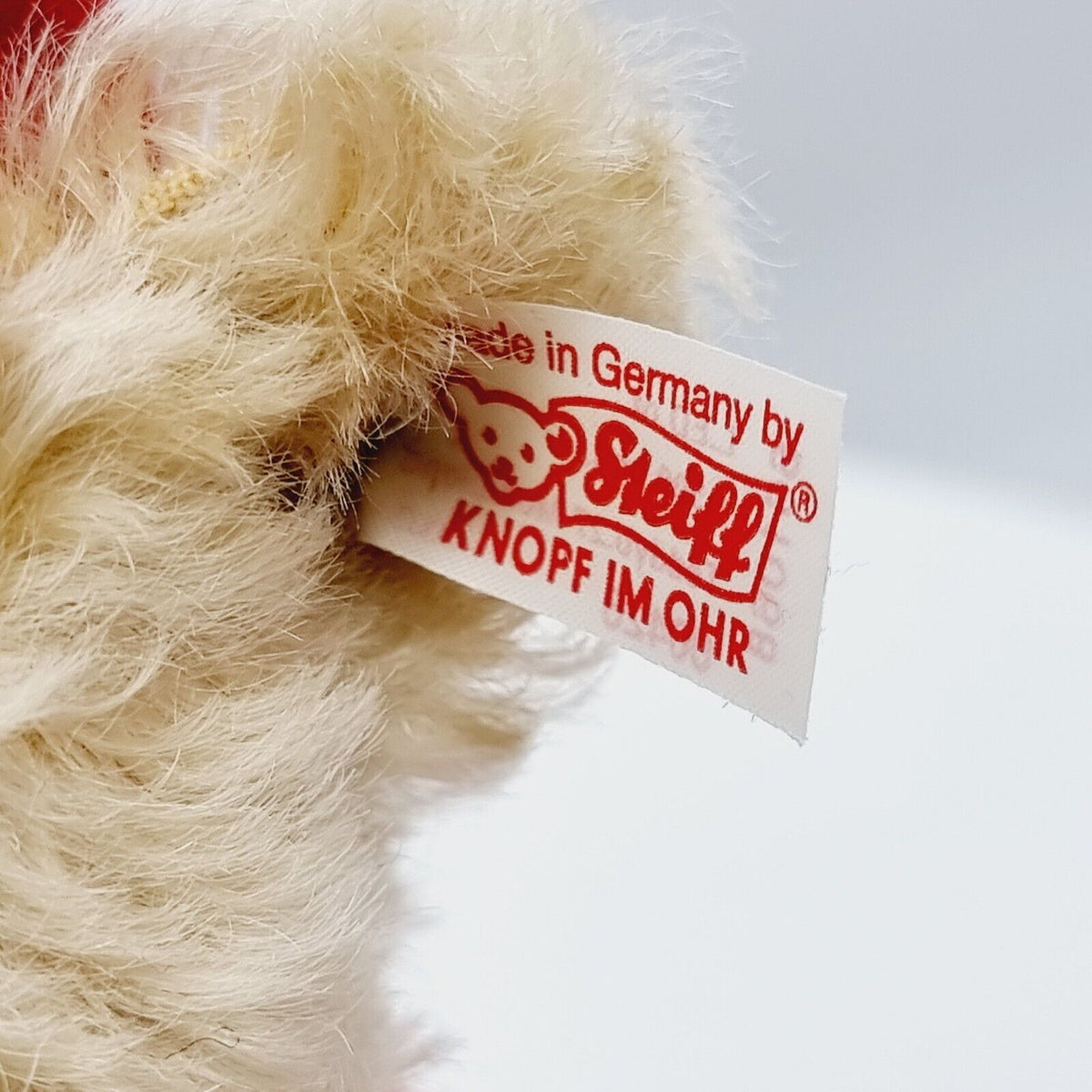Steiff 661068 Teddybär Saint Nicolaus limitiert 1500 für Belgien 27 cm Mohair