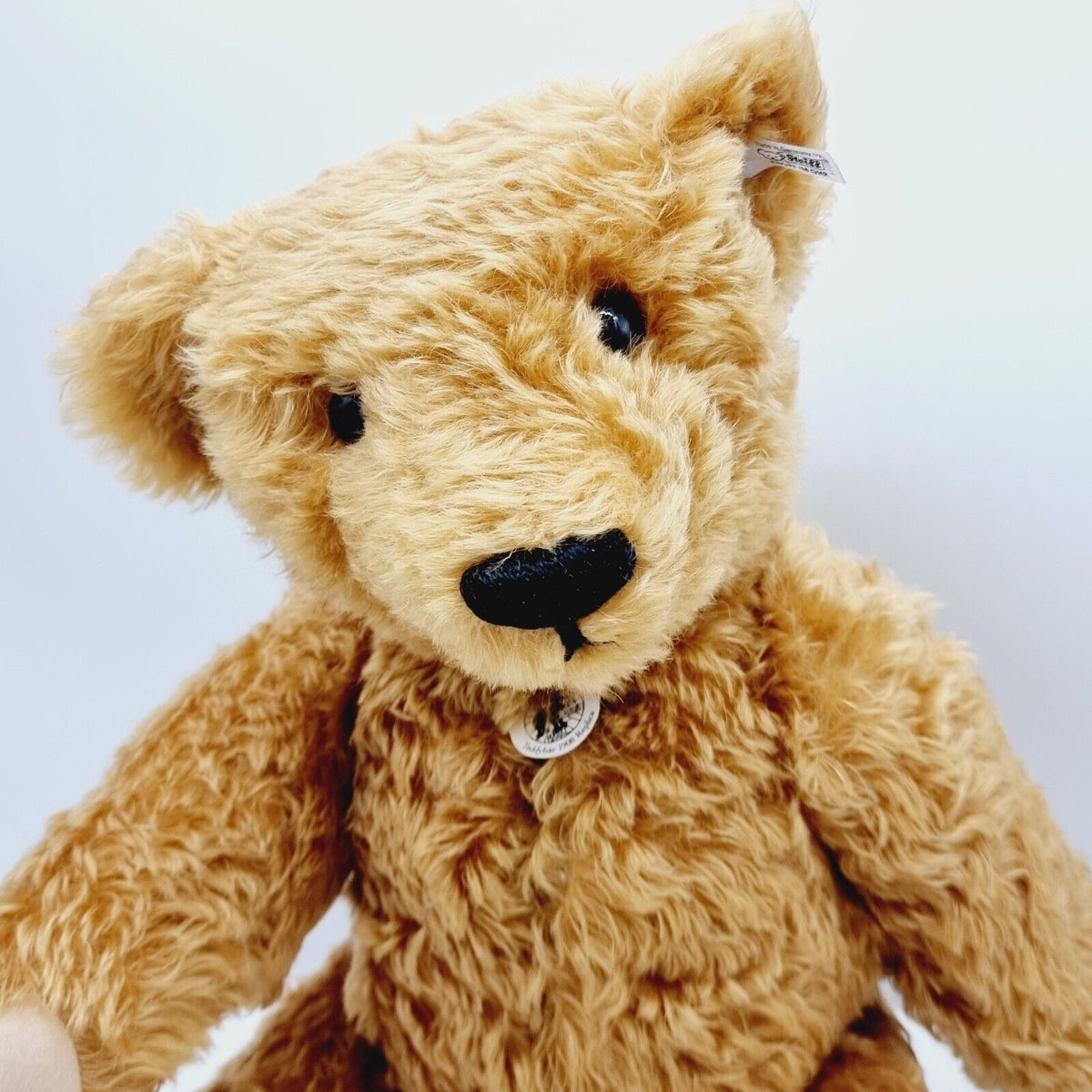 Steiff 408014 Teddybär mit Wärmflasche 1908 Replica limitiert 1908 58 cm Mohair