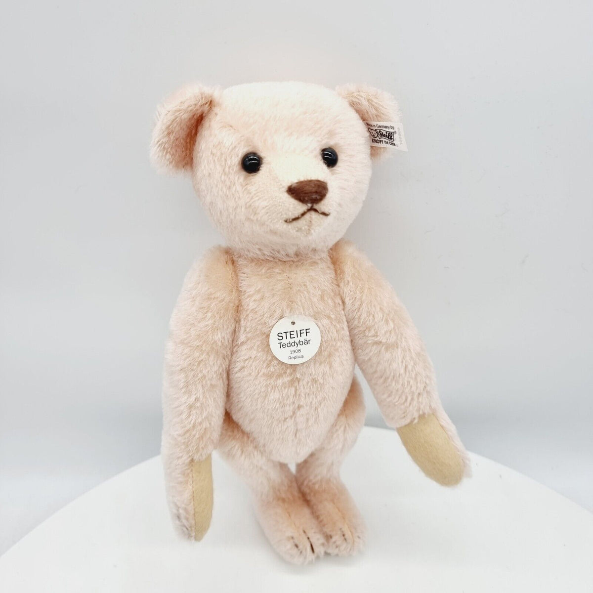 Steiff 408557 Teddybär rose Replica 1908 limitiert 3000 aus 2007 35 cm
