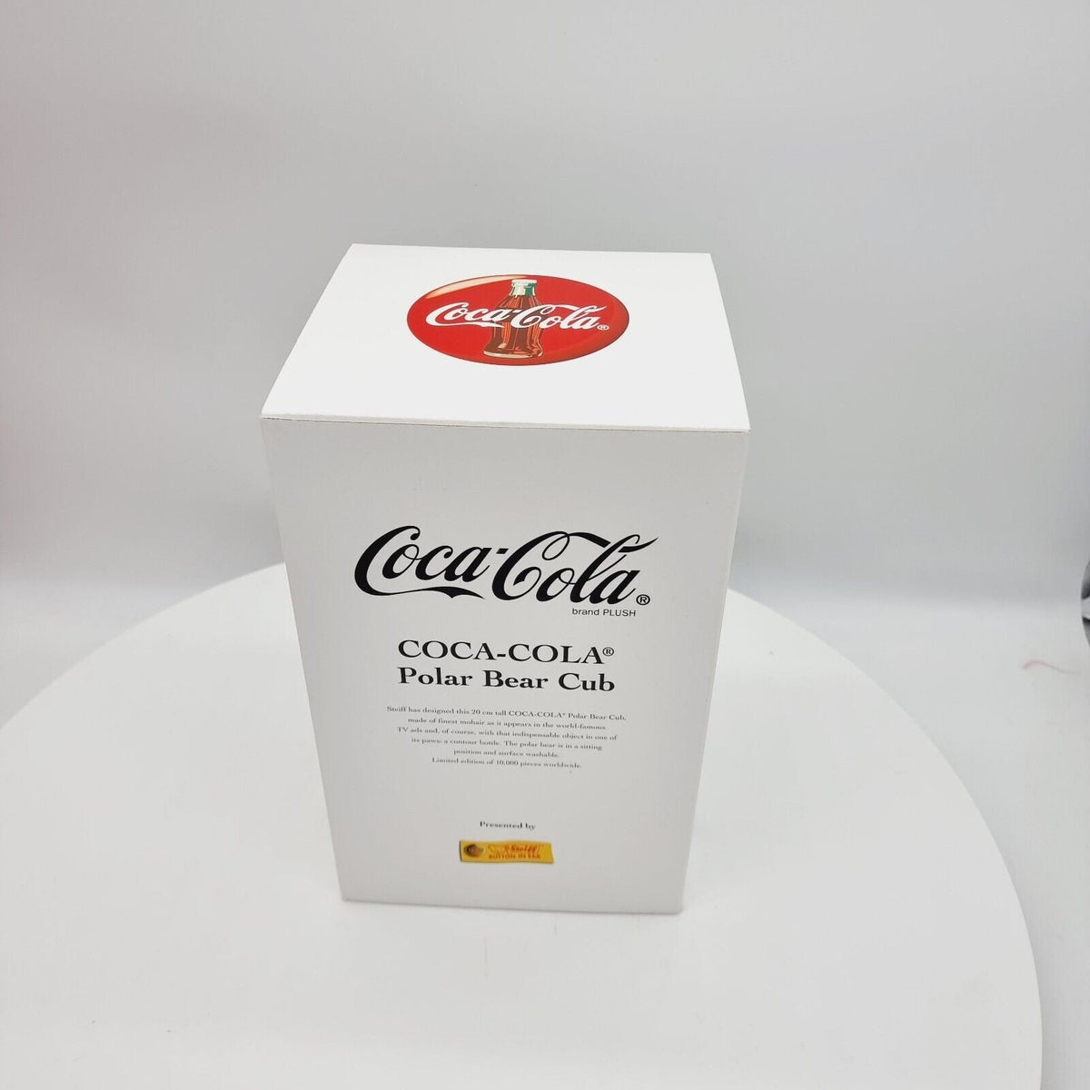 Steiff 666032 Coca Cola Polar Teddybär Cub limitiert 10000 Jahr 2000