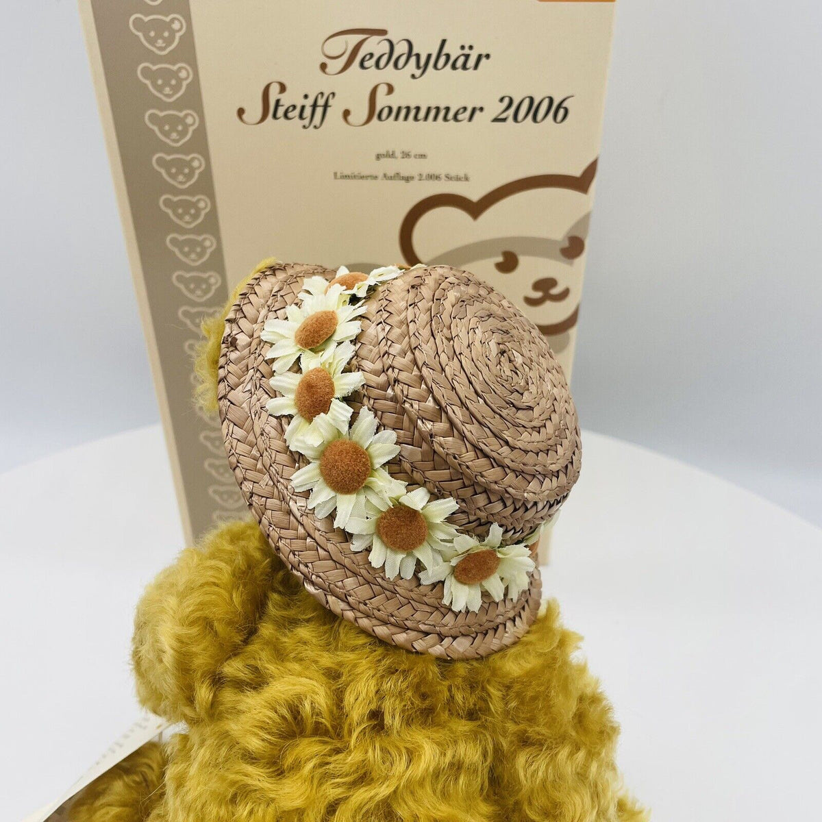 Steiff Teddybär Sommer 2006 Festivalbär 656194 limitiert 2006 aus 2006 26cm