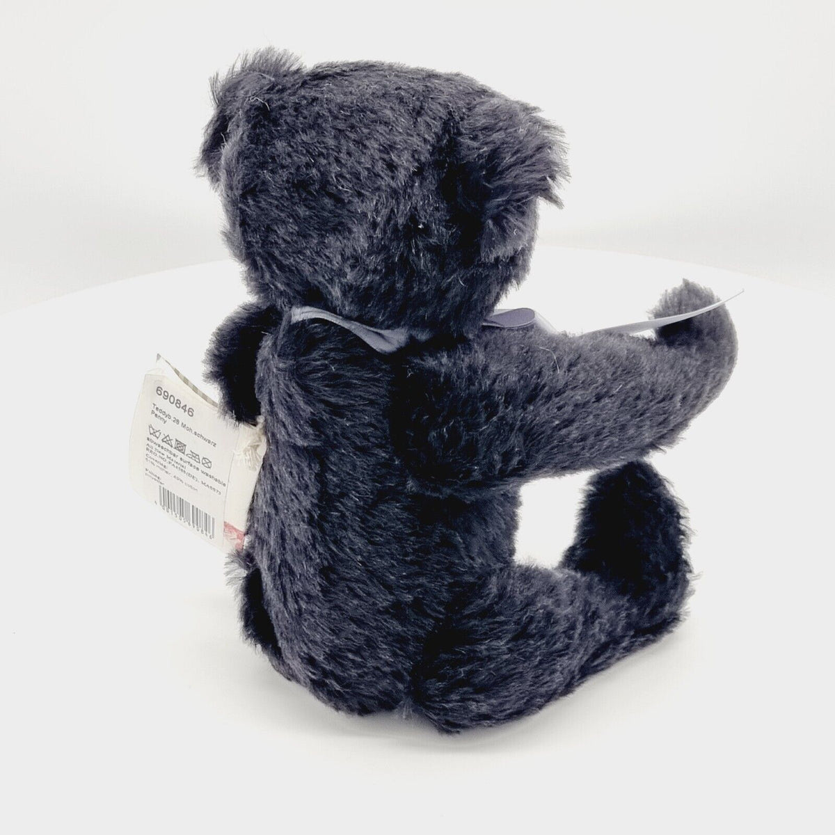 Steiff 690846 Danbury Mint Teddybär Schwarzer Einser Penny Black Bear 28 cm