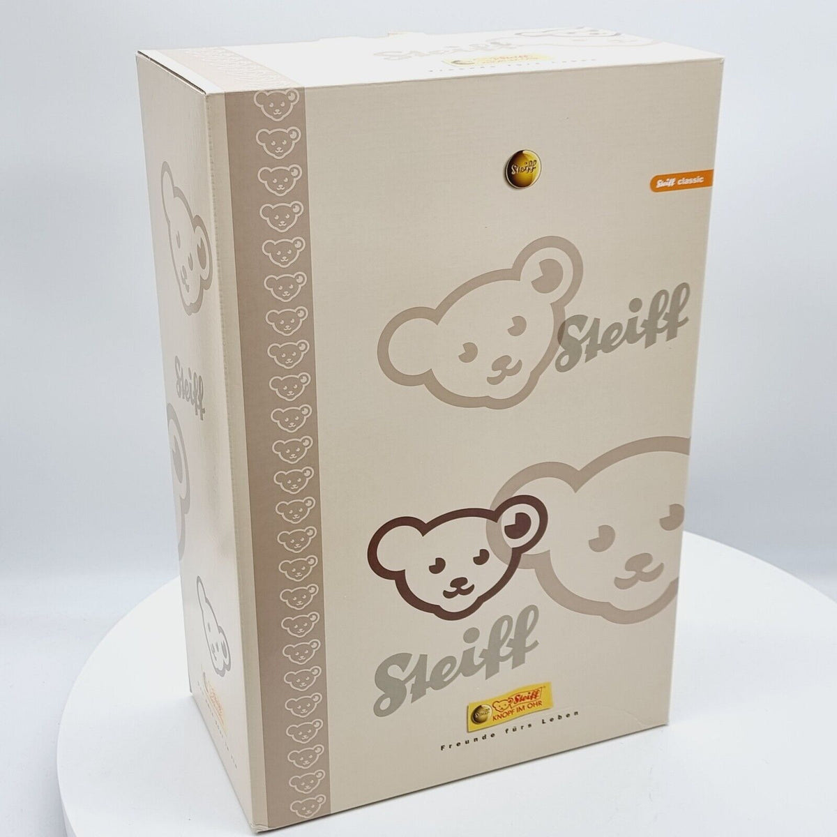 Steiff 420825 Teddybär schwarz Replica 1907 limitiert 3000 aus 2008 40 cm Mohair