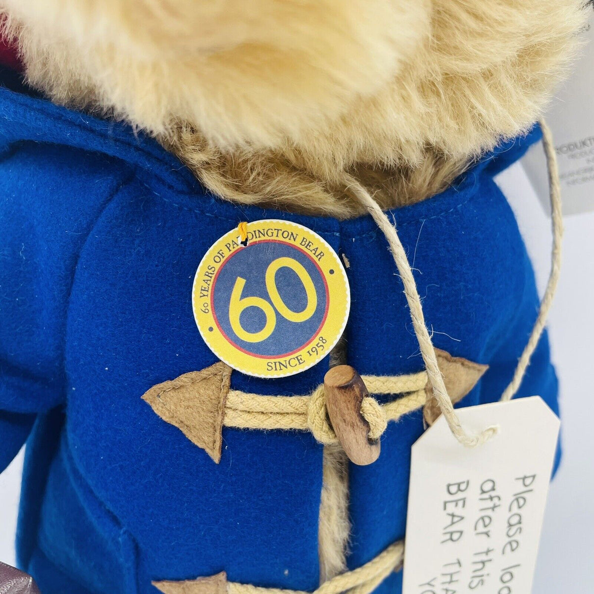 Steiff Teddybär 60th Anniversary Paddington 690495 limitiert 1958 aus 2018 28cm