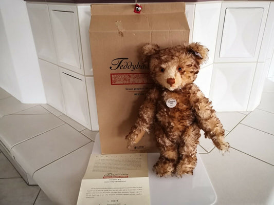 Steiff Teddybär 1926 braun gespitzt, 40 cm, Replik, 407246, limitierte Auflage