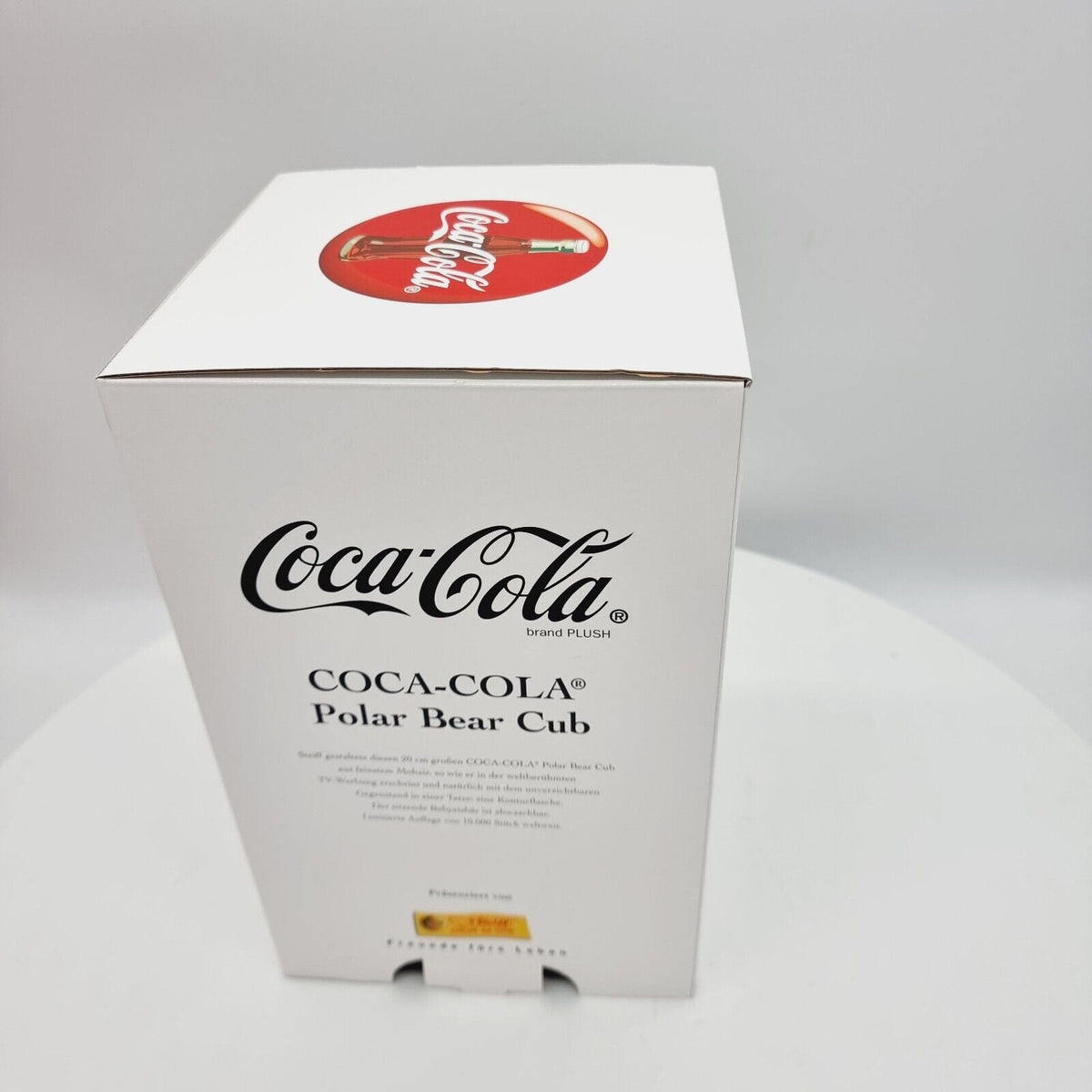 Steiff 666032 Coca Cola Polar Teddybär Cub limitiert 10000 Jahr 2000