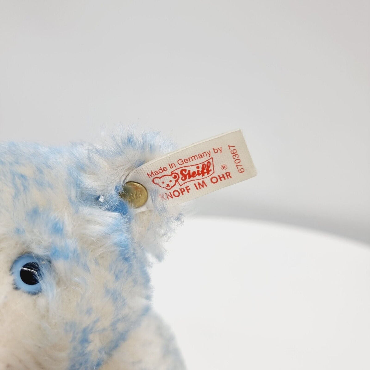 Steiff 670367 Teddybären Set Hello 2000 Good-Bye 1999 Mohair 22 cm