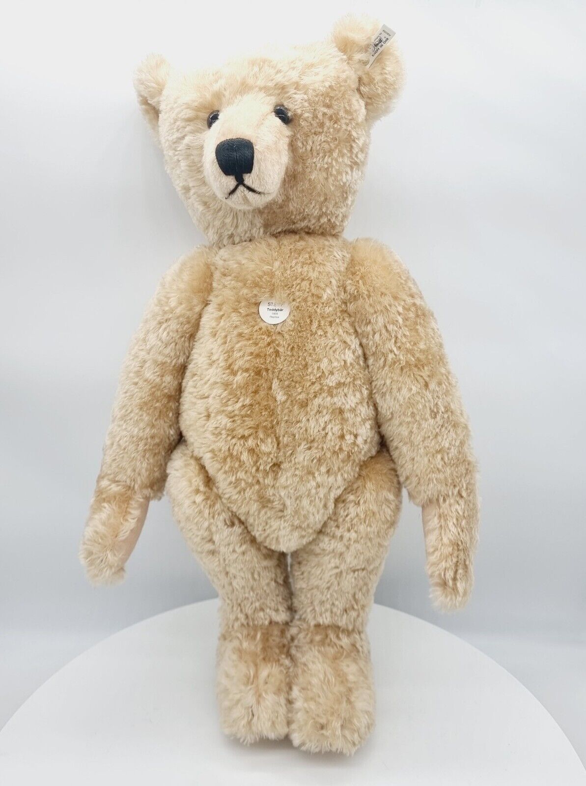 Steiff 406058 Teddybär 1909 blond 65cm limitiert 5000 Replica 1995 Zertifikat
