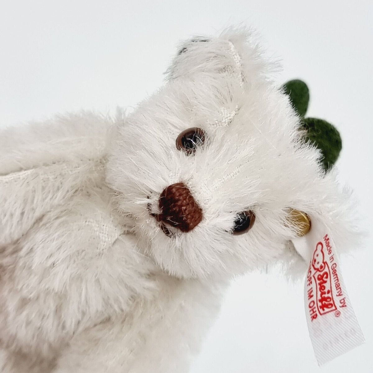 Steiff 037610 Teddybär Ornament mit Mistelzweig 10 cm 2005 limitiert 5000