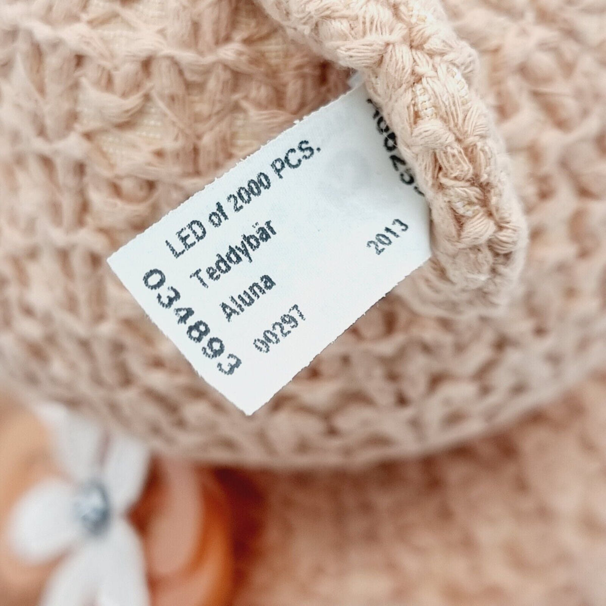 Steiff 034893 Teddybär Aluna Paradise 32 cm limitiert Jahr 2013