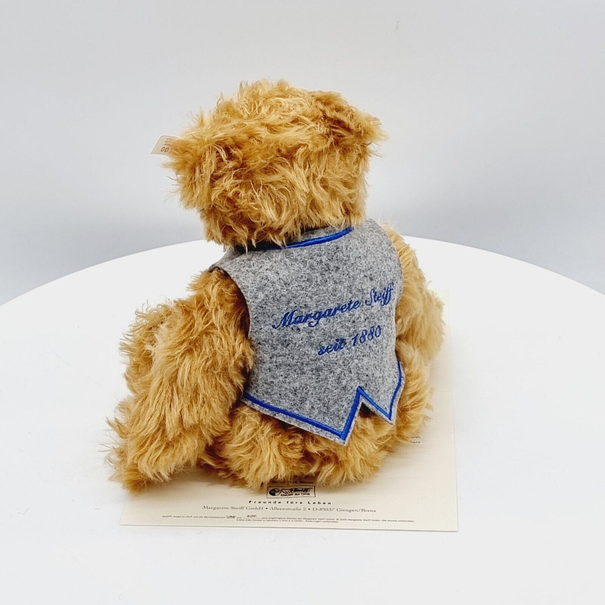 Steiff 420221 Teddybär Jahrhundert Bär Zeitlimitierung 200 rotblond 33 cm 2000