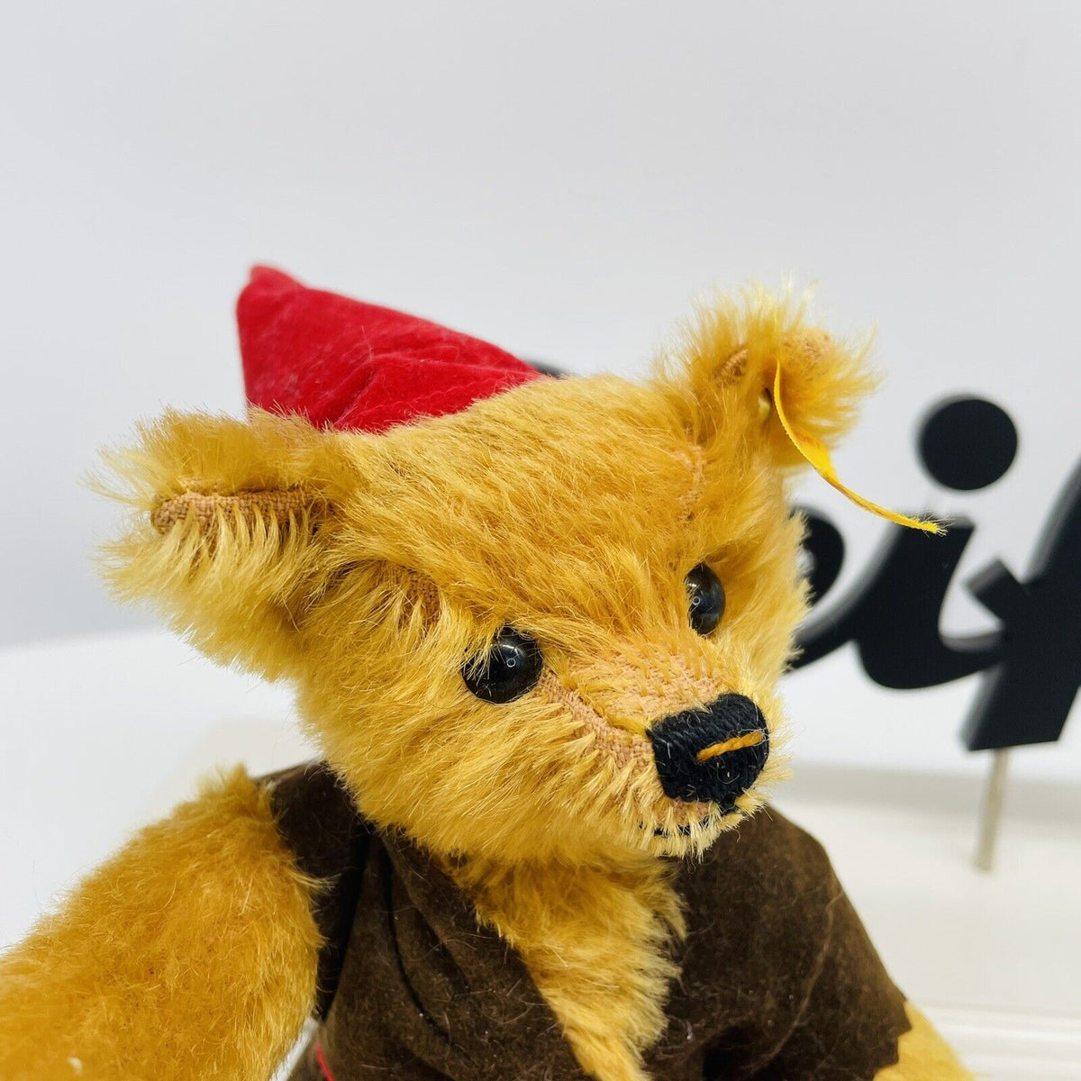 Steiff Teddybär Kobold 028663 18cm Mohair