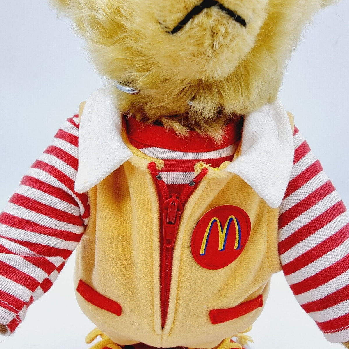 Steiff 676024 Mc Donalds Teddybär 28 cm gold-blond 2004 exklusiv für Japan