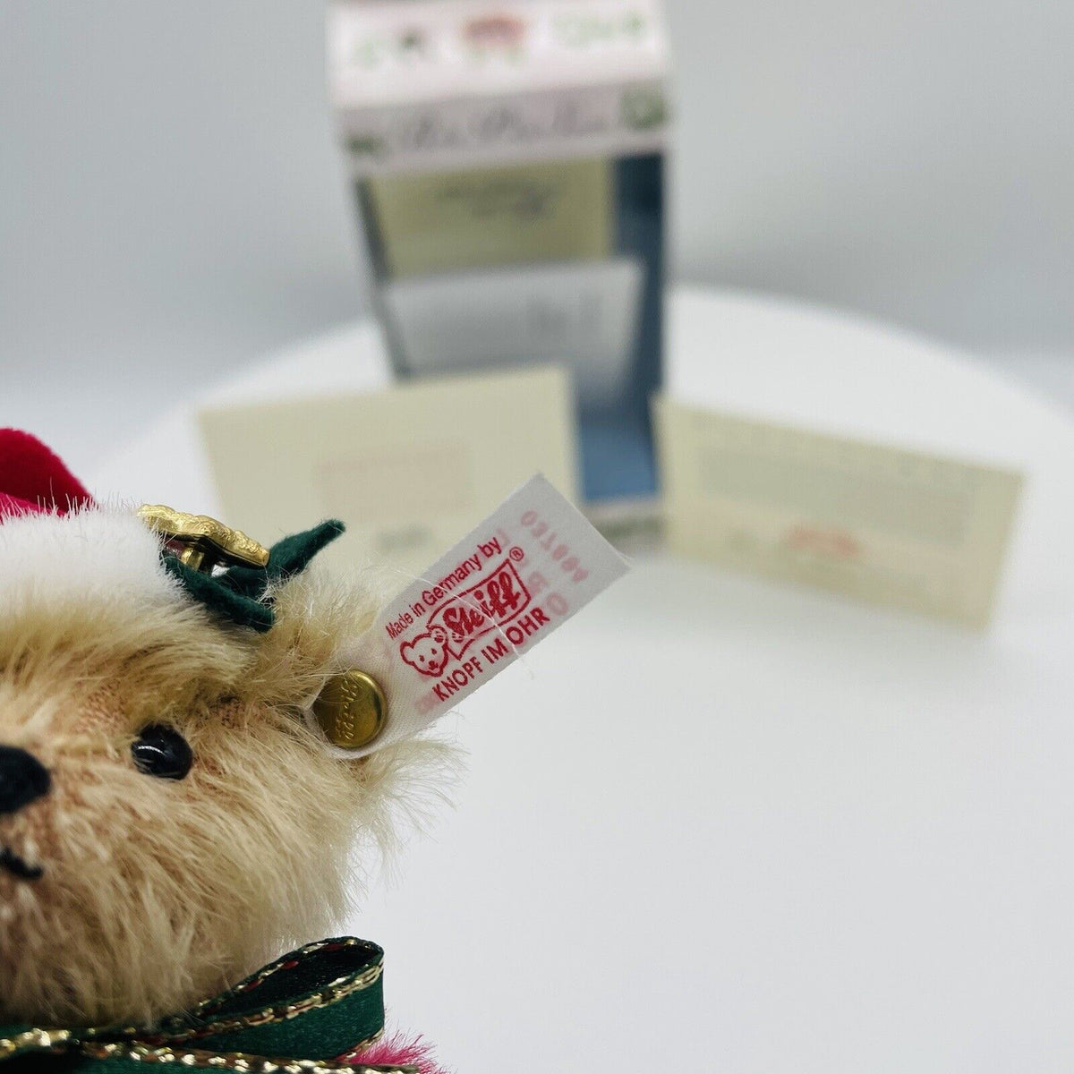 Steiff Weihnachtsmann Roly Poly Santa 037894 North America 12cm