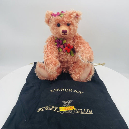 Steiff Teddybär Marianne Meisel mit Filzblumen 420771 limitiert aus 2007 40cm