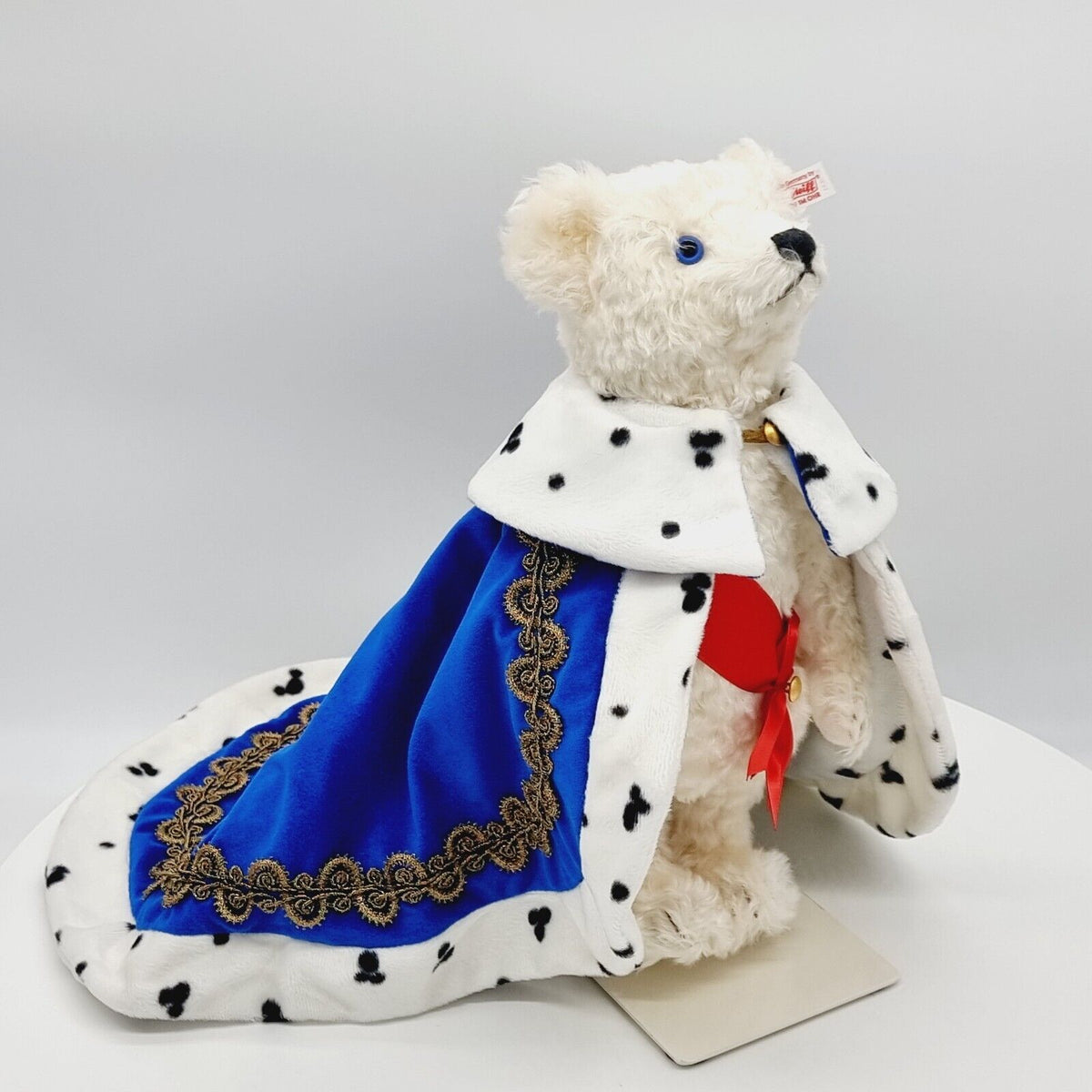 Steiff 670633 Teddybär König Ludwig mit Schwan aus 2001 limitiert 1500 35 cm