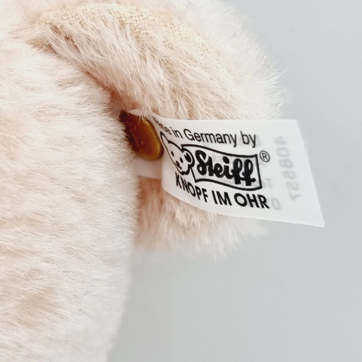 Steiff 408557 Teddybär rose Replica 1908 limitiert 3000 aus 2007 35 cm