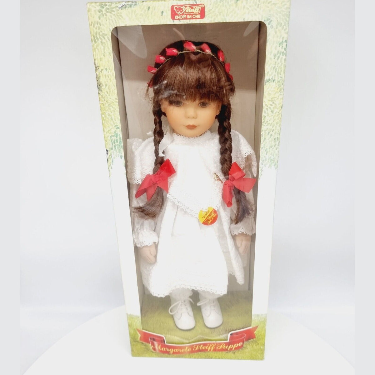 Steiff 9253/50 Puppe Annette limitiert 1000 aus 1987 50 cm