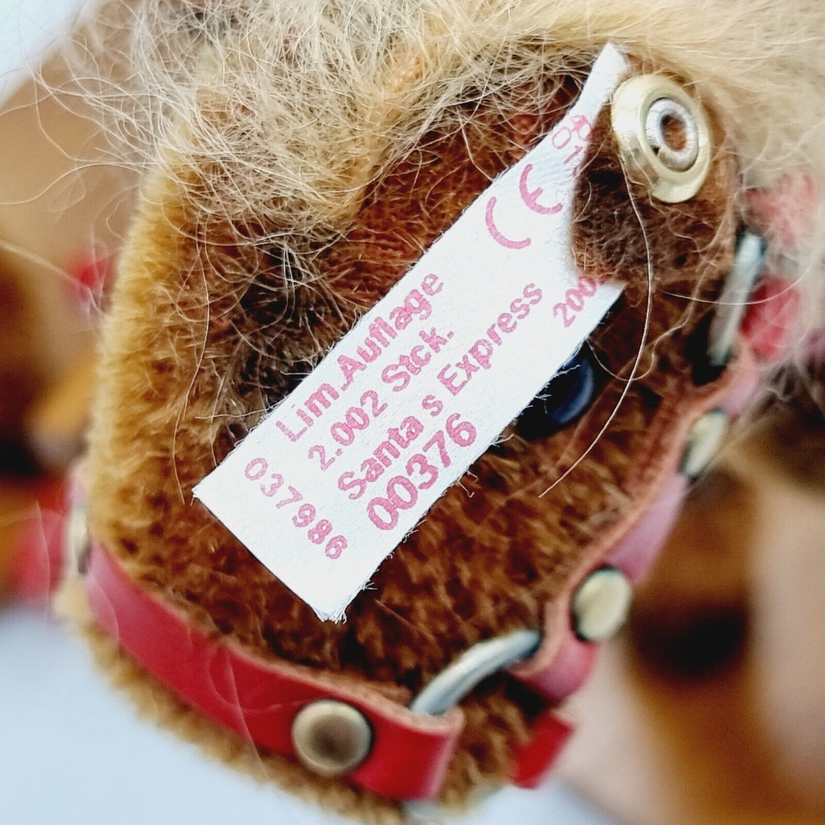 Steiff 037986 Santa's Express limitiert 2002 aus 2002 Mohair