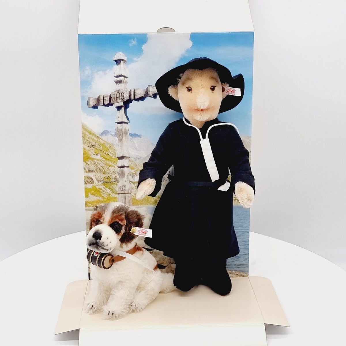 Steiff 993701 Heiliger St. Bernhard mit Barry limitiert 1500 aus 2005
