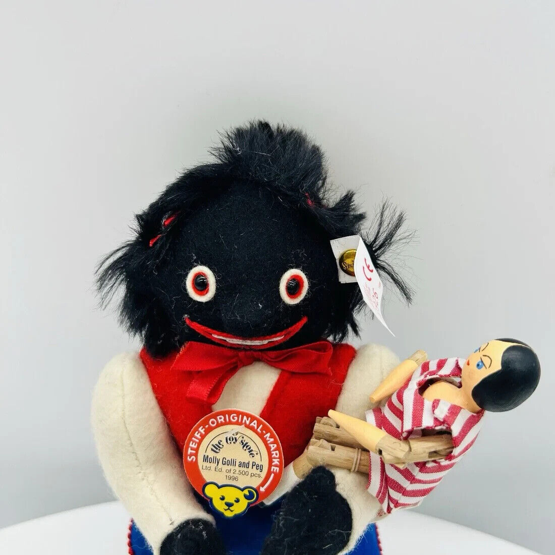 Steiff 651878 Molli und Peg limitiert 2500 für The Toy Store aus 1996