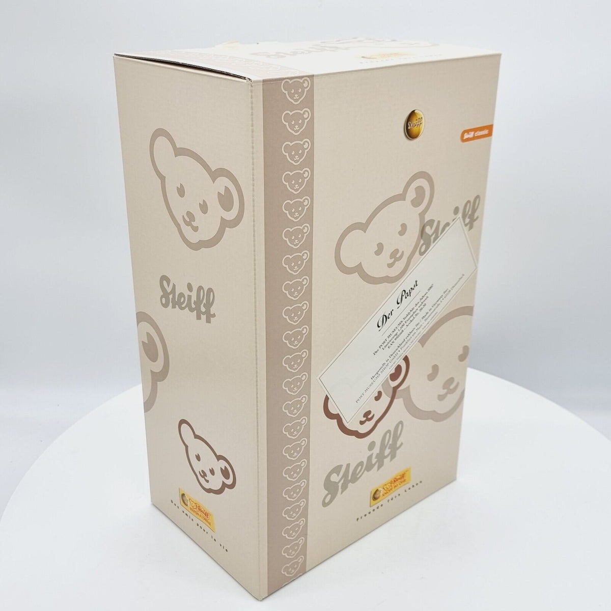 Steiff 992568 Teddybär Papst limitiert 1500 aus 2007 29 cm Mohair