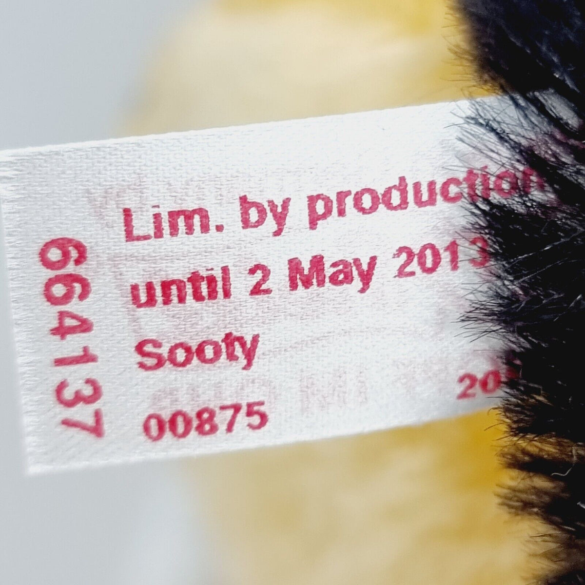 Steiff 664137 Sooty 26 cm limitiert Danbury Mint Jahr 2012