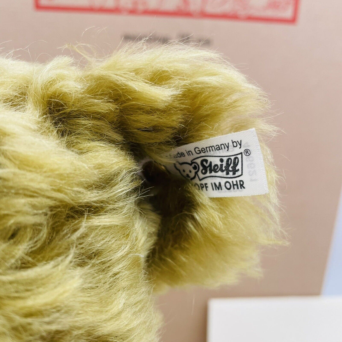 Steiff Teddybär mit Wärmflasche 406621 limitiert 3000 aus 2001 50cm Mohair