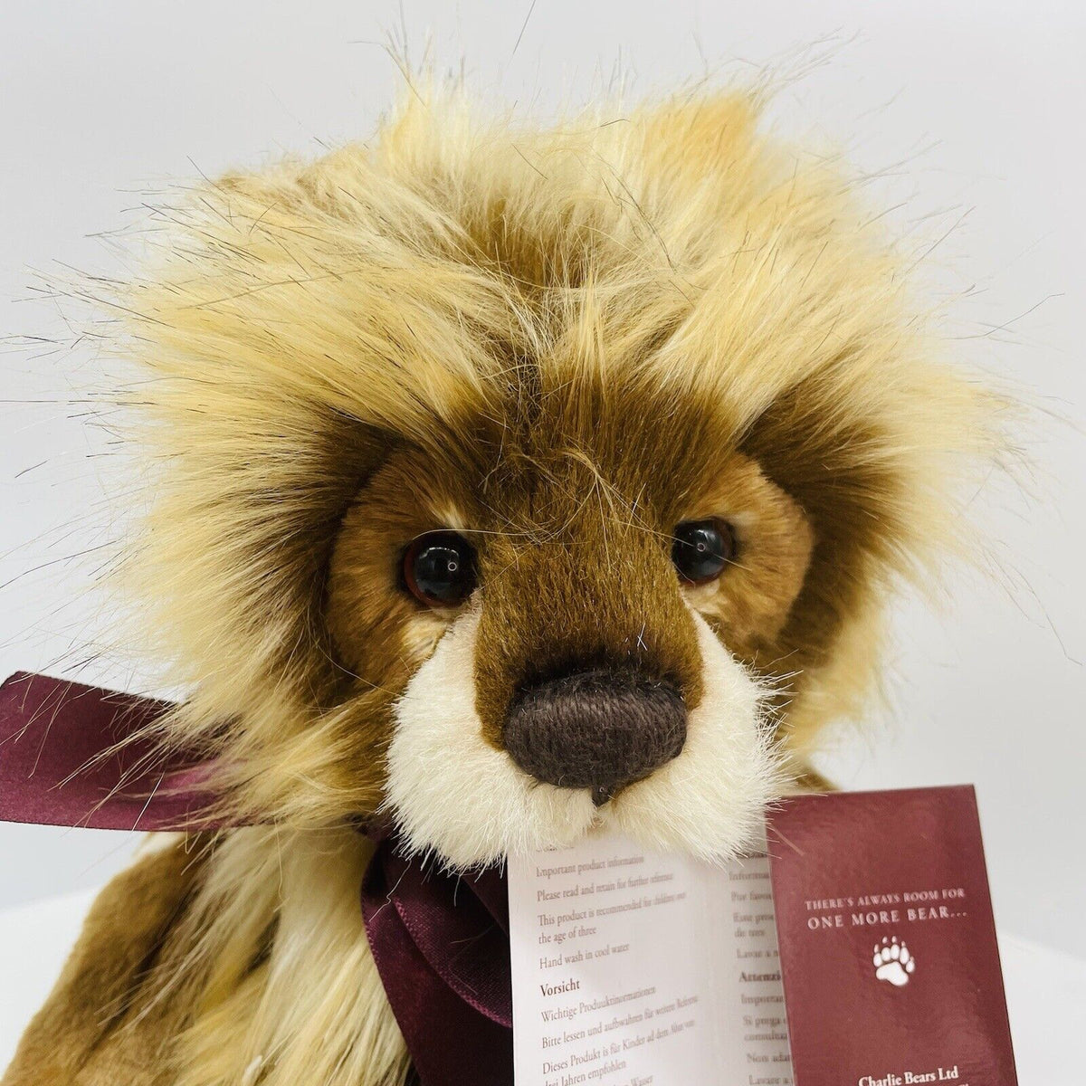 Charlie Bears Teddybär Derek CB222230A 36cm Plüsch