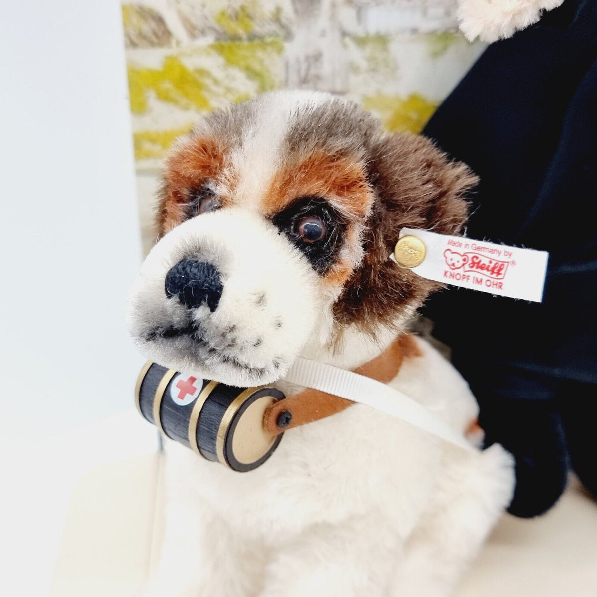 Steiff 993701 Heiliger St. Bernhard mit Barry limitiert 1500 aus 2005