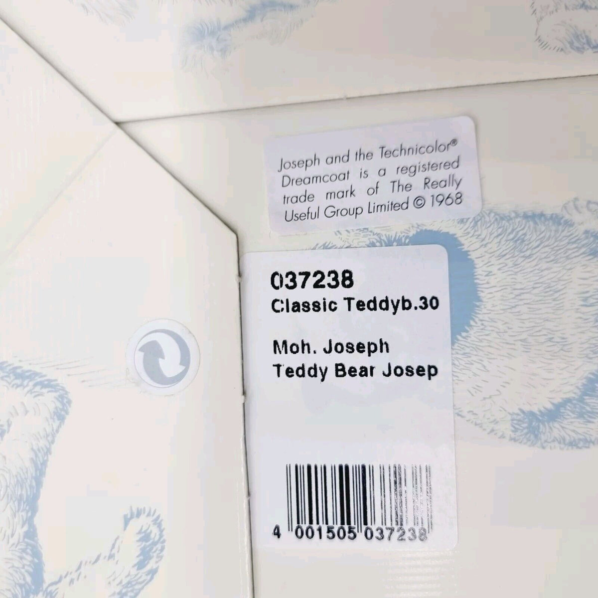 Steiff 037238 Classic Teddybär Joseph 30 cm limitiert 2008 Mohair