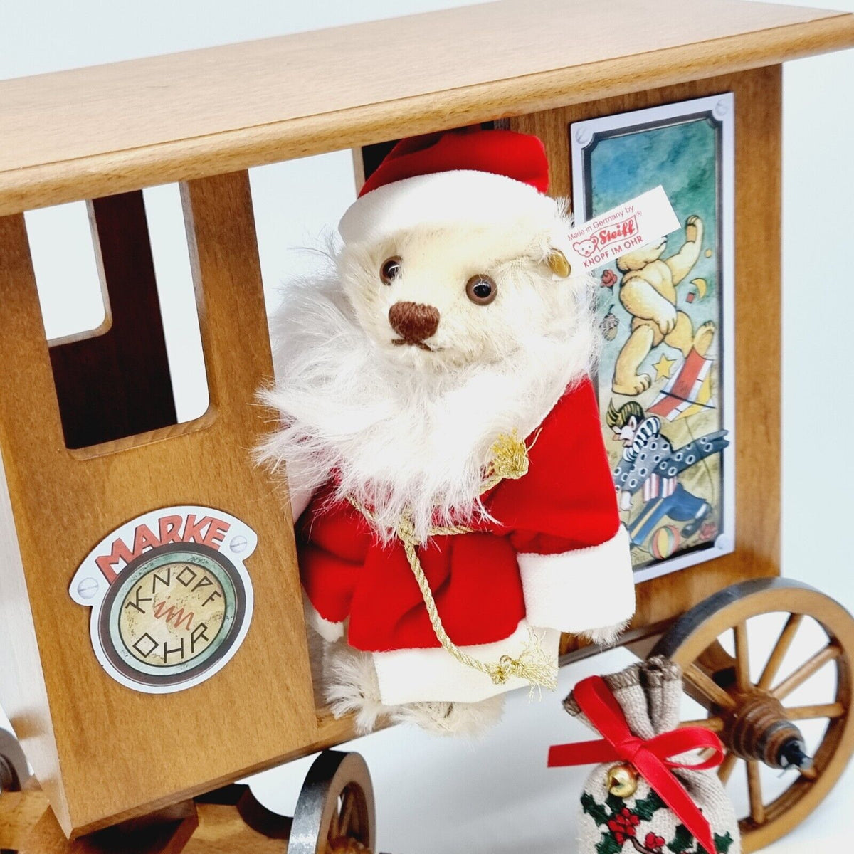 Steiff 037986 Santa's Express limitiert 2002 aus 2002 Mohair