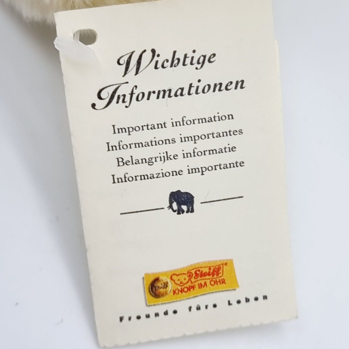 Steiff 073120 Entenküken 14 cm creme mit Stimme