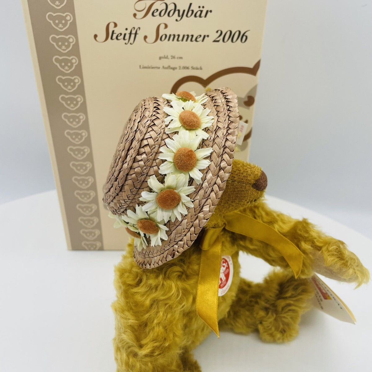 Steiff Teddybär Sommer 2006 Festivalbär 656194 limitiert 2006 aus 2006 26cm